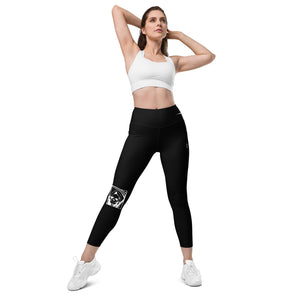Gold Tooth Reaper Leggings with pockets