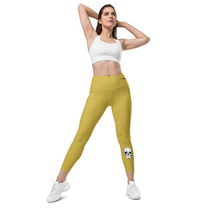 Pure Gold Leggings with pockets