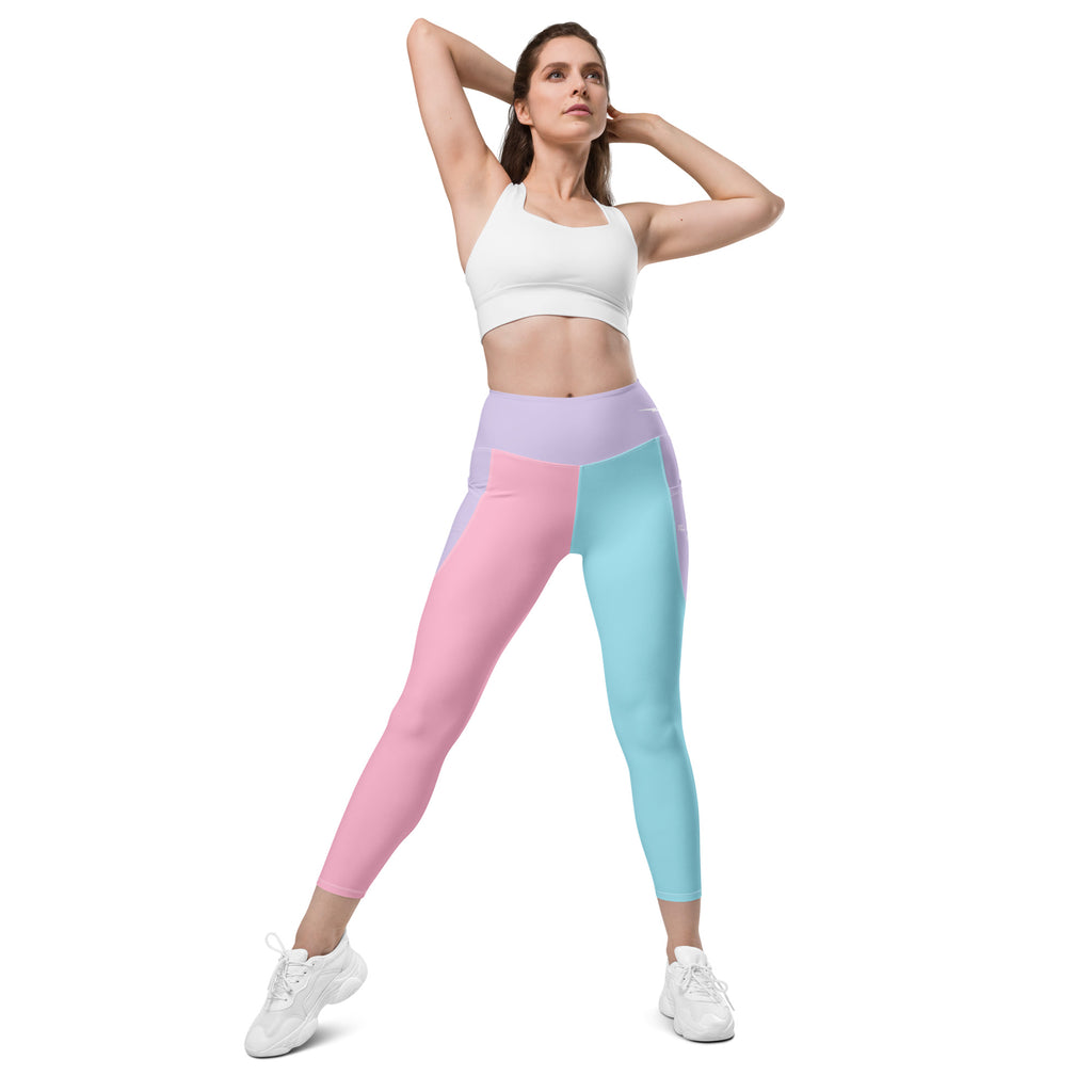 Cotton Candy Leggings with pockets