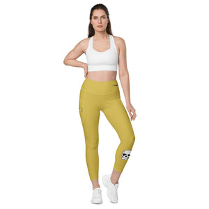 Pure Gold Leggings with pockets