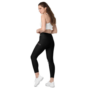 Gold Tooth Reaper Leggings with pockets