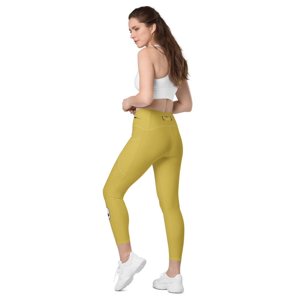 Pure Gold Leggings with pockets