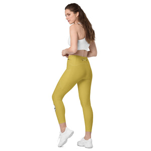 Pure Gold Leggings with pockets