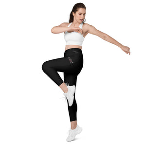 Gold Tooth Reaper Leggings with pockets