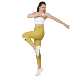 Pure Gold Leggings with pockets
