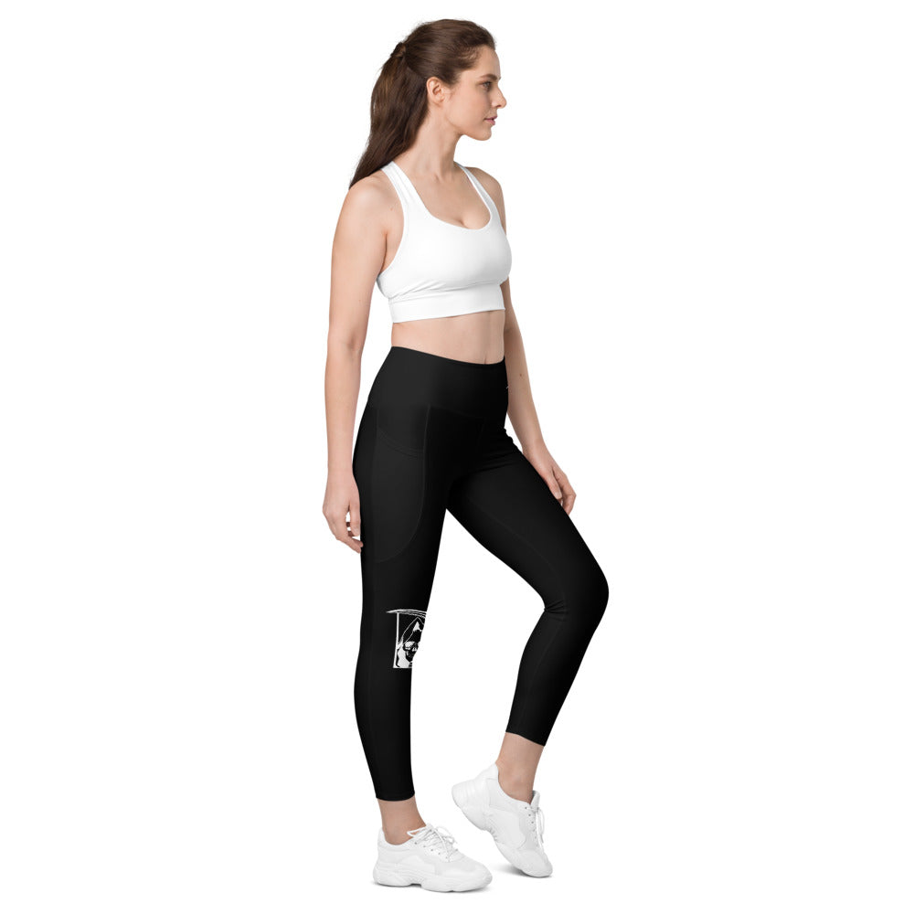 Gold Tooth Reaper Leggings with pockets