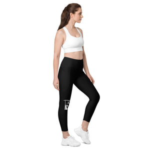 Gold Tooth Reaper Leggings with pockets