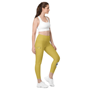 Pure Gold Leggings with pockets