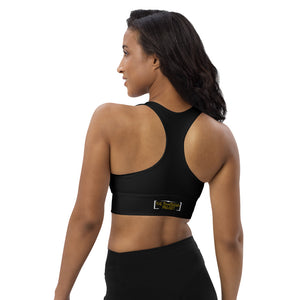 Gold Tooth Reaper Longline sports bra