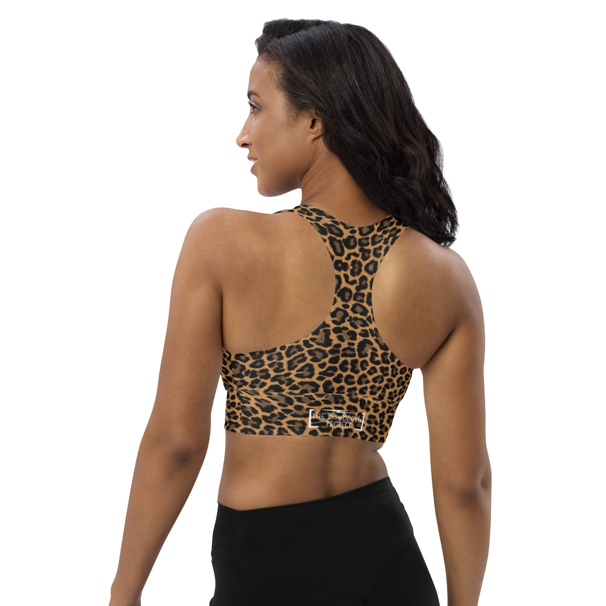 Cheetasaurus Longline sports bra