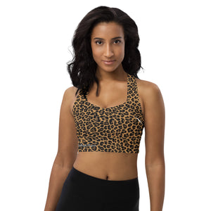 Cheetasaurus Longline sports bra