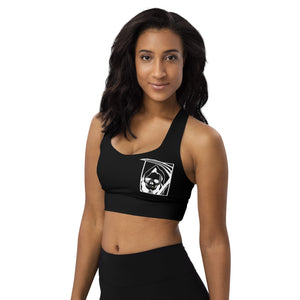 Gold Tooth Reaper Longline sports bra