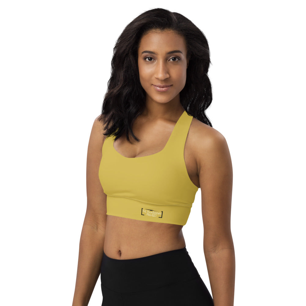 Pure Gold Longline sports bra