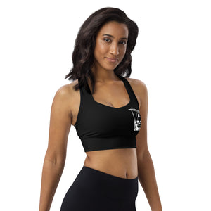 Gold Tooth Reaper Longline sports bra