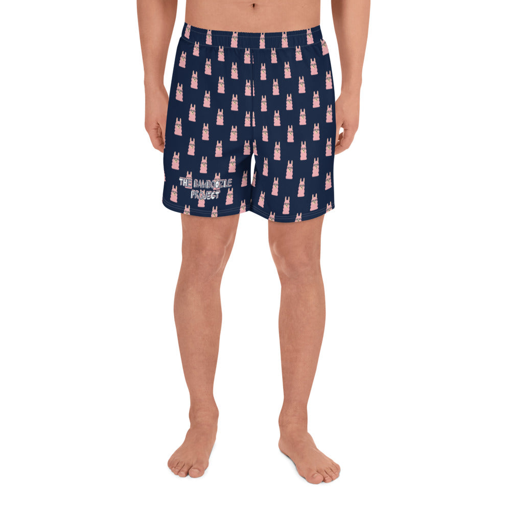 LLAMAZ FOREVER Men's Athletic Long Shorts