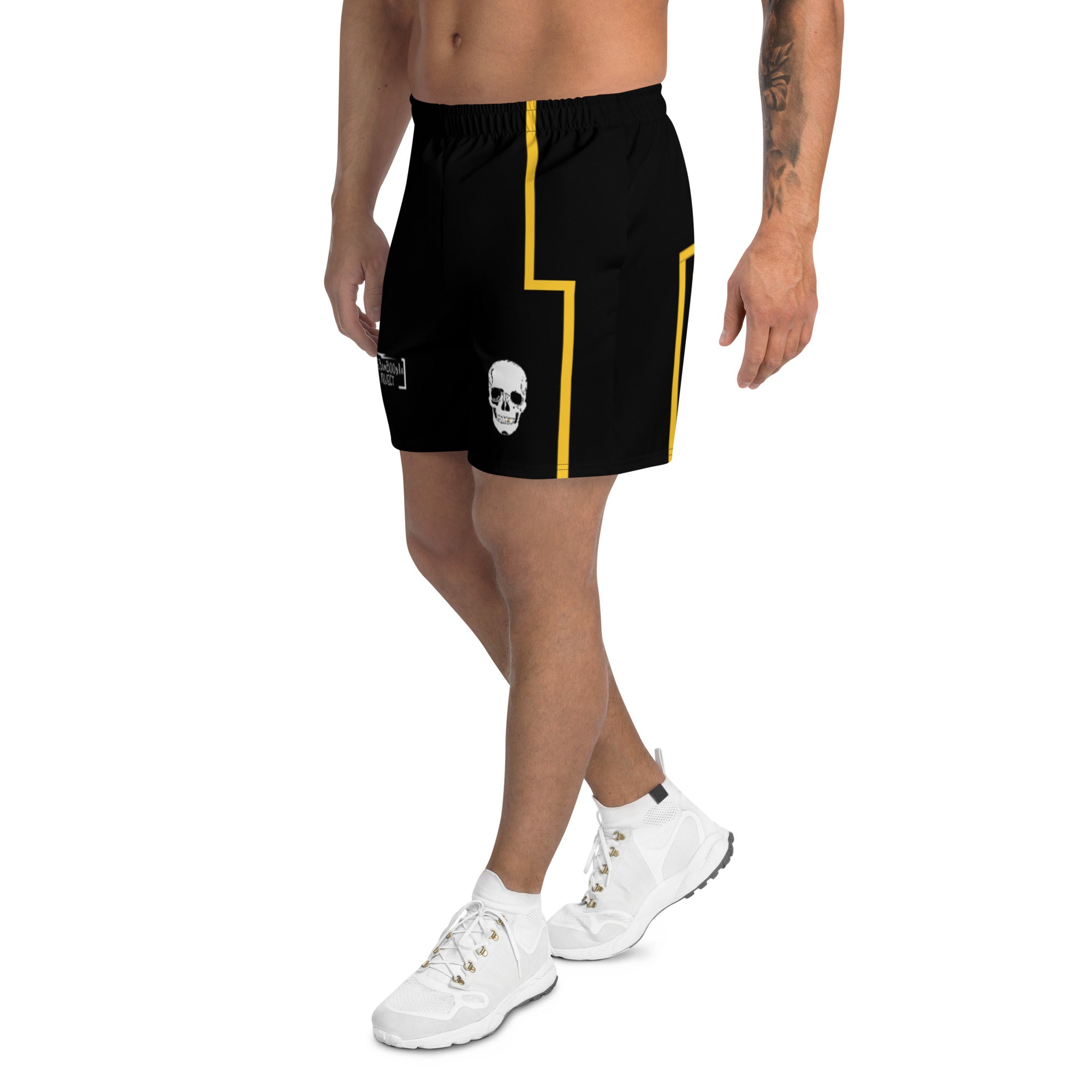 Skull Crusher Men's Athletic Long Shorts