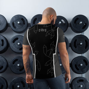 Geo Fox Men's Short Sleeve Rash Guard