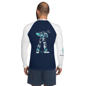 Robot Karaoke Men's Rash Guard