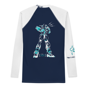 Robot Karaoke Men's Rash Guard