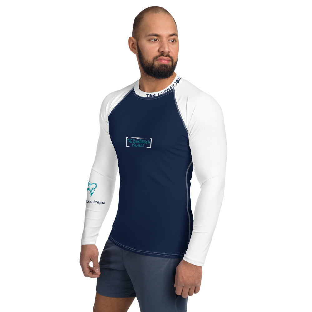 Robot Karaoke Men's Rash Guard