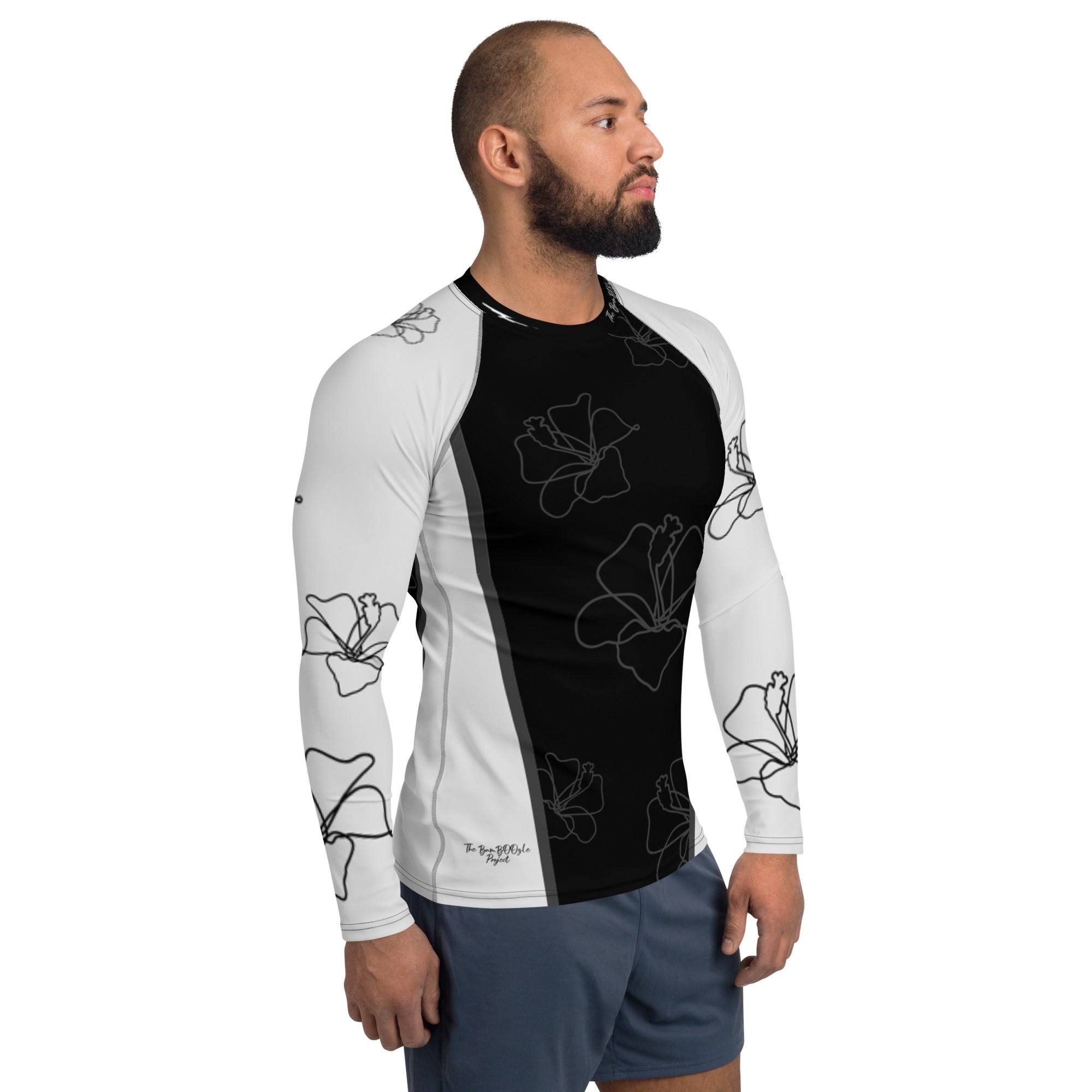 Men's Silver Blossom Rash Guard – The BamBoozle Project