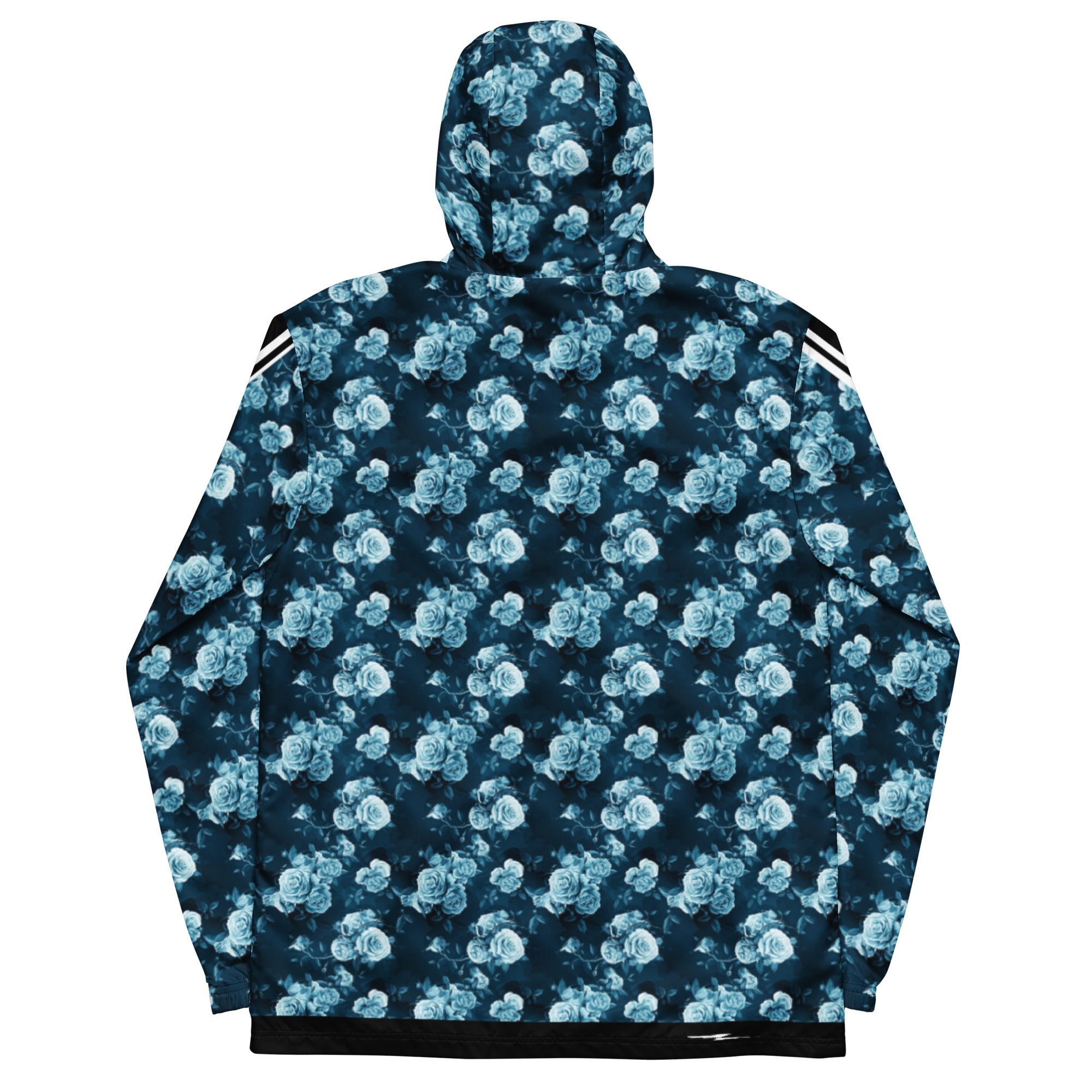 TBP Blue Floral Unisex Windbreaker