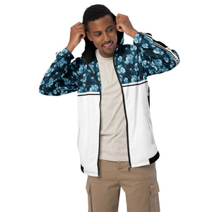 TBP Blue Floral Unisex Windbreaker