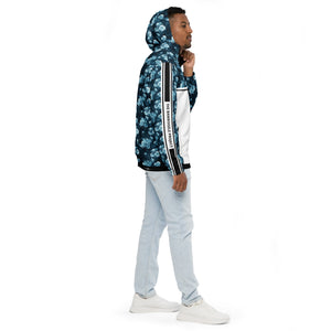 TBP Blue Floral Unisex Windbreaker