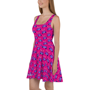 Boom Box Skater Dress