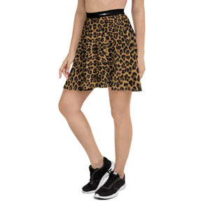 Cheetasaurus-Flex Skater Skirt