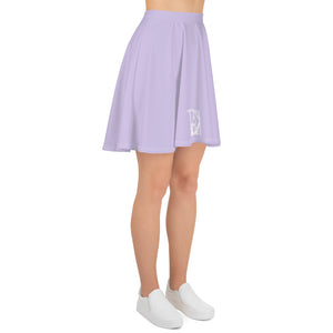 Gold Tooth Reaper Lilac Skater Skirt