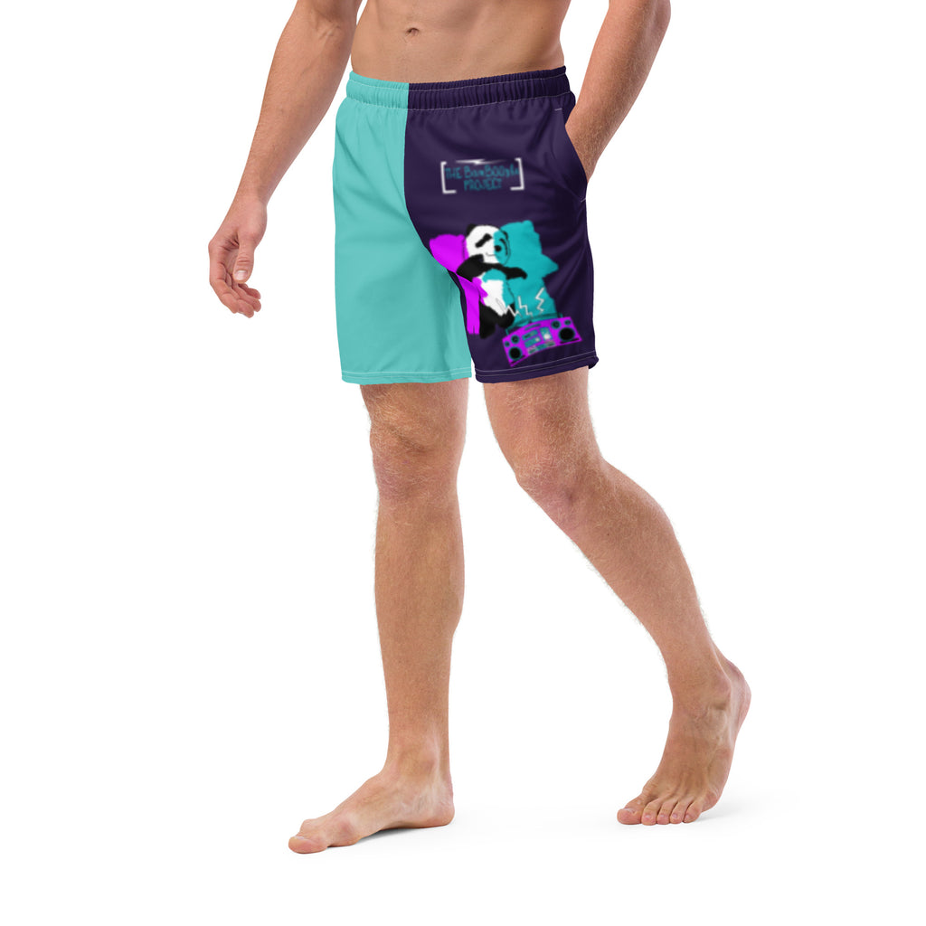 Bad Panda Men's swim trunks