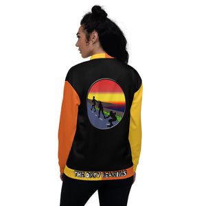 The Dirty Bearings "Black Lightning" Unisex Bomber Jacket