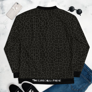 Black Cheetah Unisex Bomber Jacket