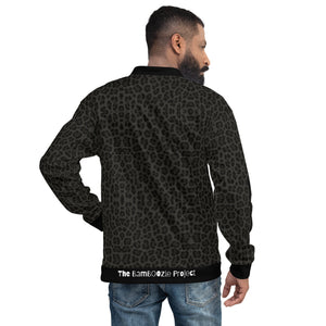 Black Cheetah Unisex Bomber Jacket