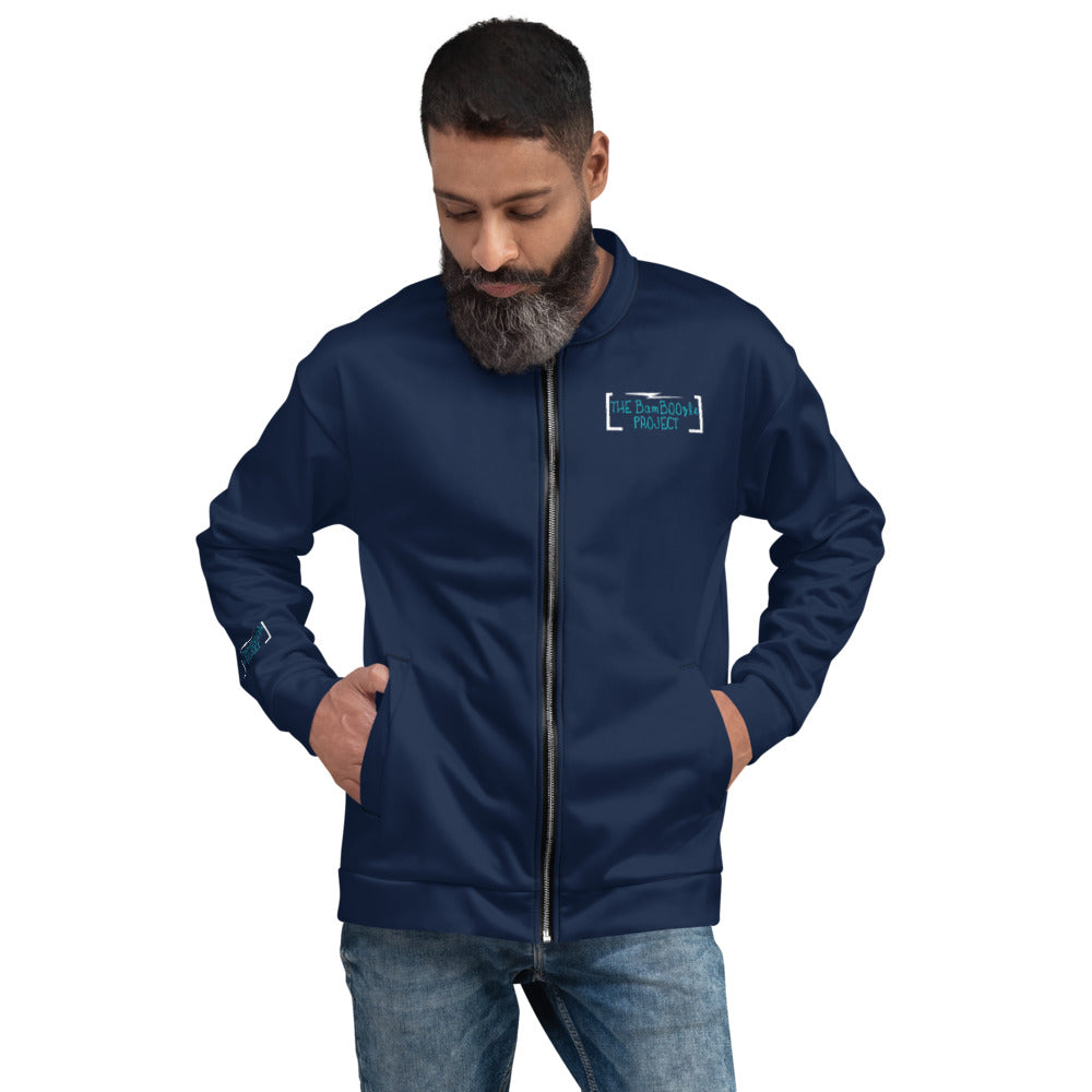 Robot Karaoke Unisex Bomber Jacket