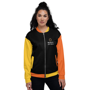 The Dirty Bearings "Black Lightning" Unisex Bomber Jacket
