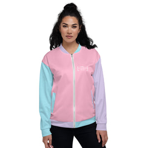Cotton Candy BamBoozle Unisex Bomber Jacket