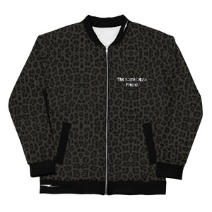 Black Cheetah Unisex Bomber Jacket