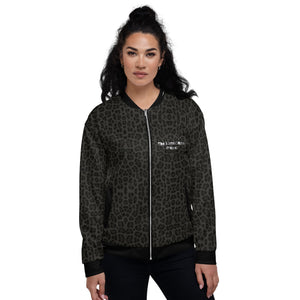 Black Cheetah Unisex Bomber Jacket