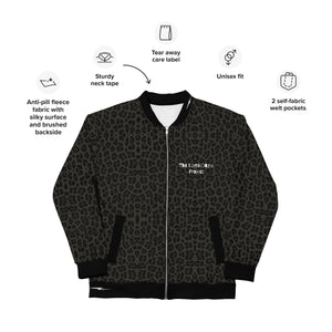 Black Cheetah Unisex Bomber Jacket