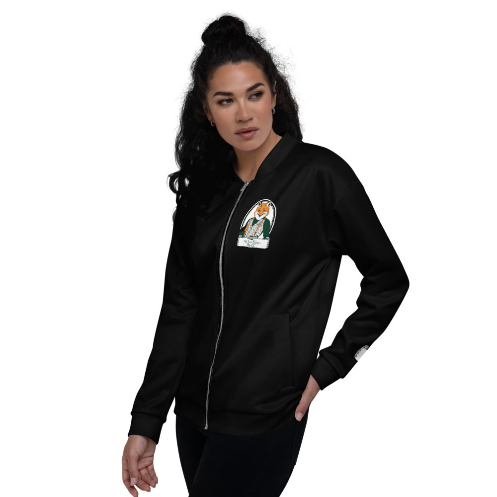 Gentleman Fox Unisex Bomber Jacket