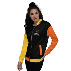 The Dirty Bearings "Black Lightning" Unisex Bomber Jacket