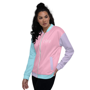 Cotton Candy BamBoozle Unisex Bomber Jacket