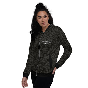 Black Cheetah Unisex Bomber Jacket