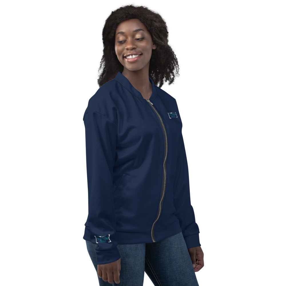 Robot Karaoke Unisex Bomber Jacket