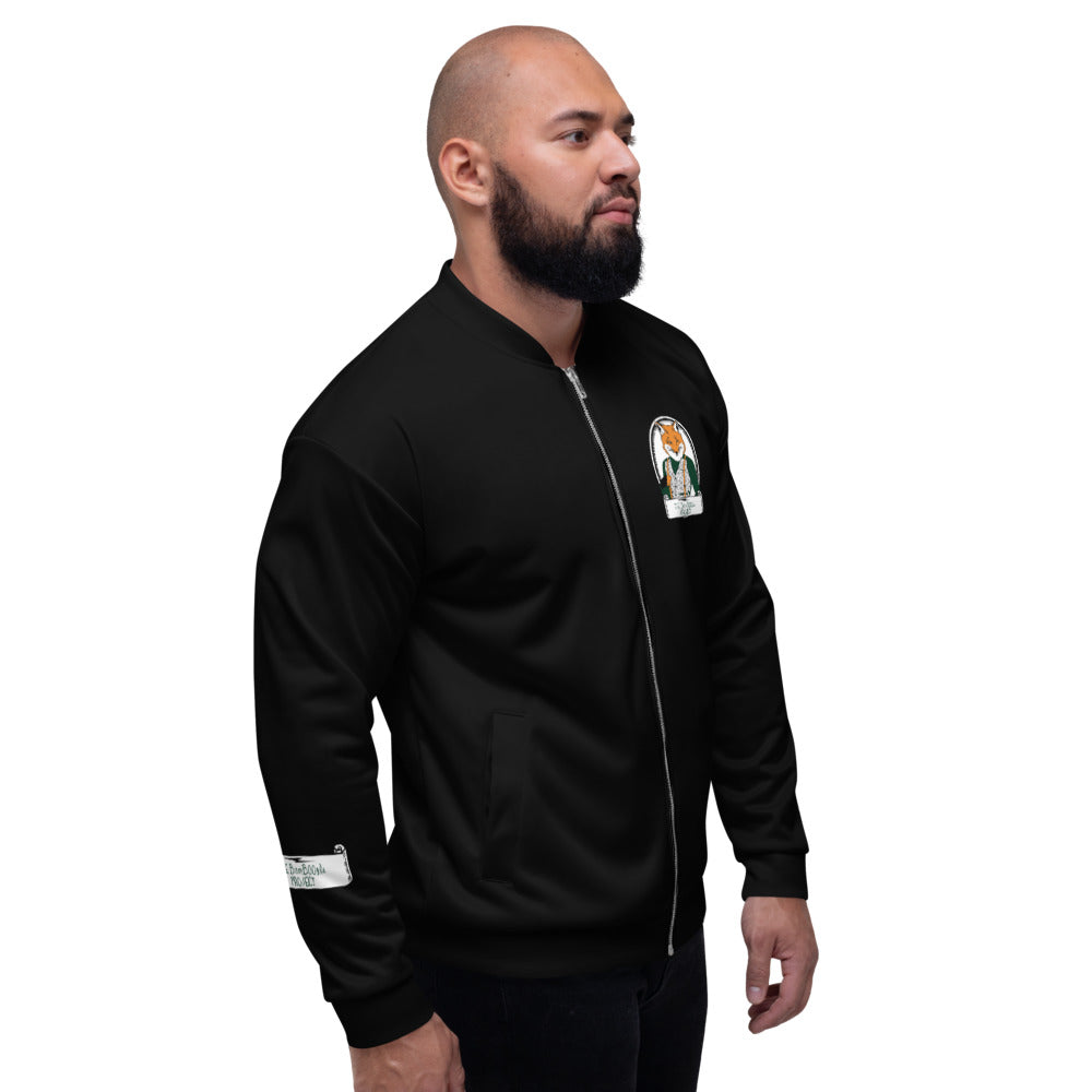 Gentleman Fox Unisex Bomber Jacket
