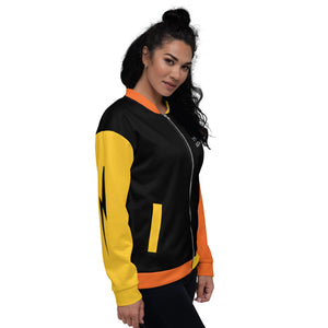 The Dirty Bearings "Black Lightning" Unisex Bomber Jacket