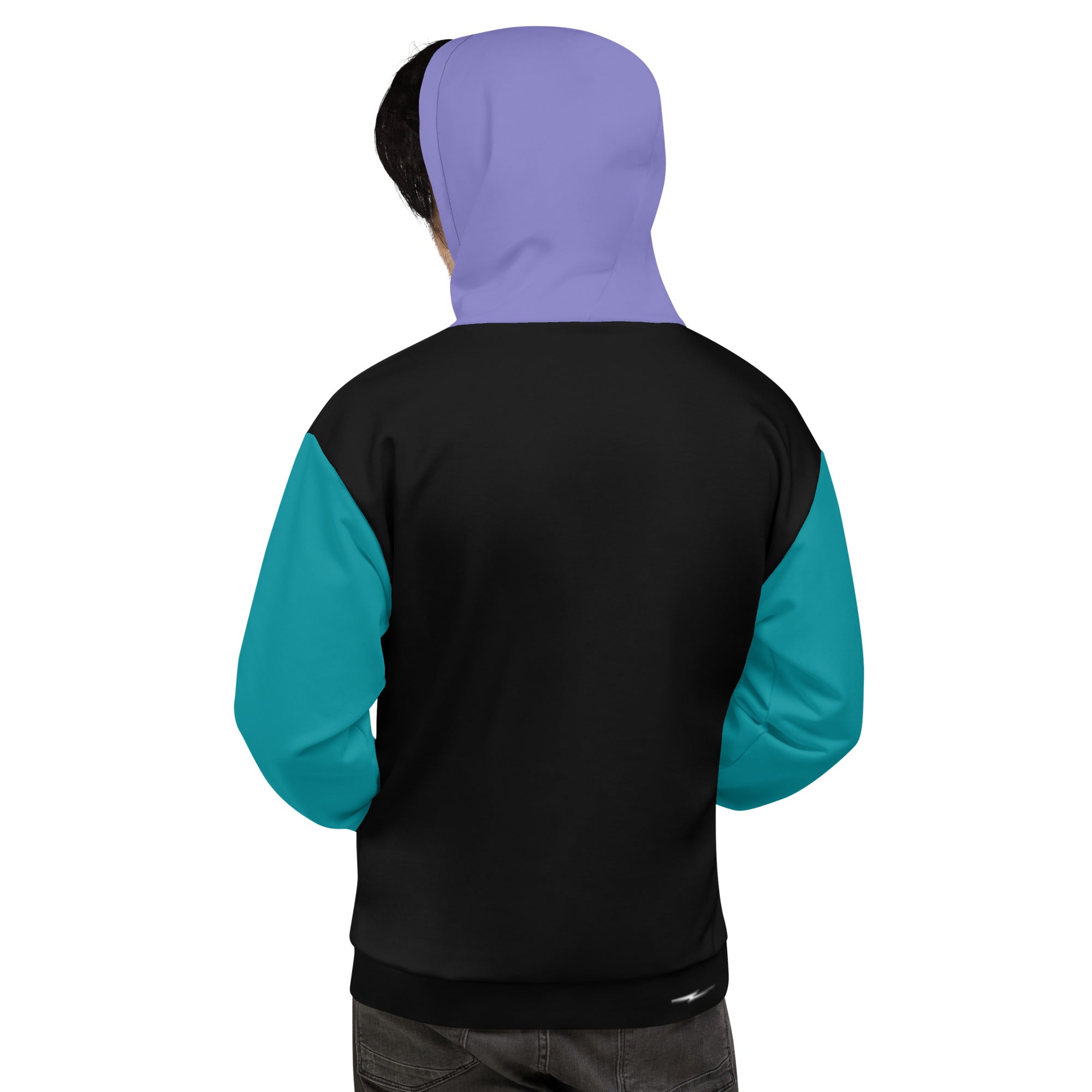 BamBoozle Purple & Teal Unisex Hoodie