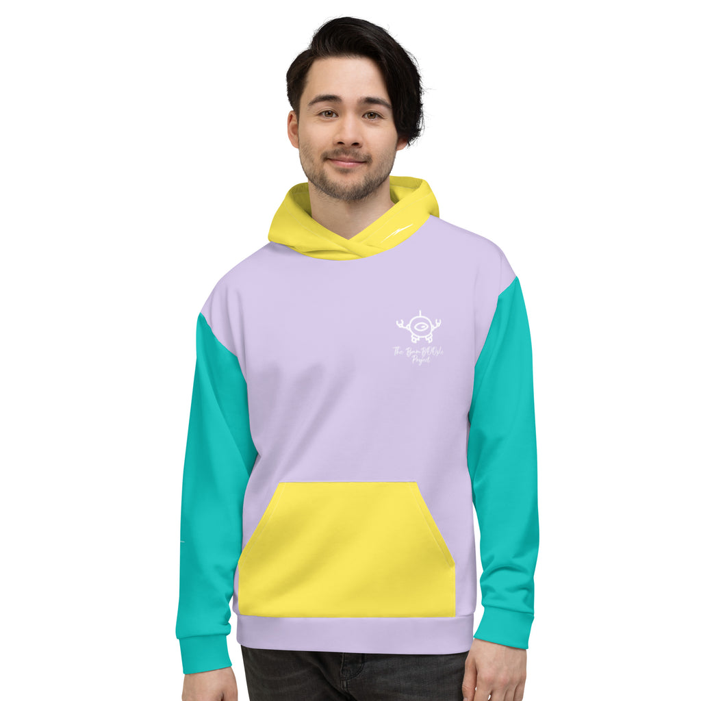 Mini-Bot Pastel Unisex Hoodie